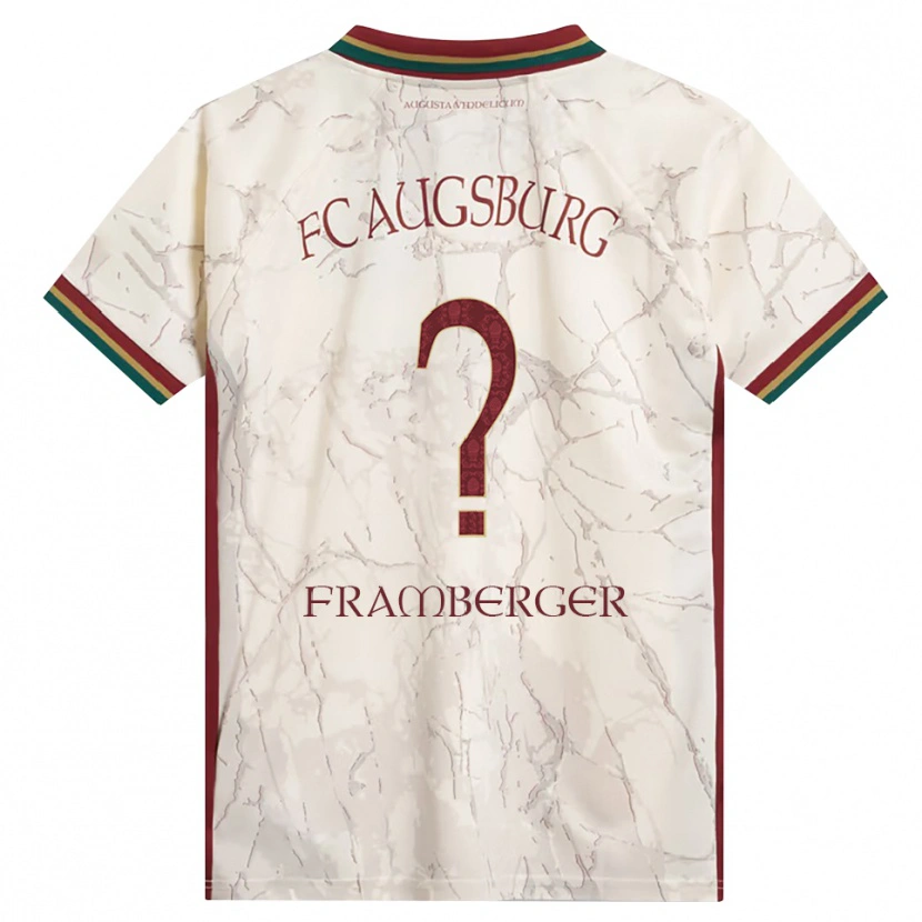Danxen Mulher Camisola Raphael Framberger #0 Verde Arroz Branco Bordô Principal 2026/27 Camisa