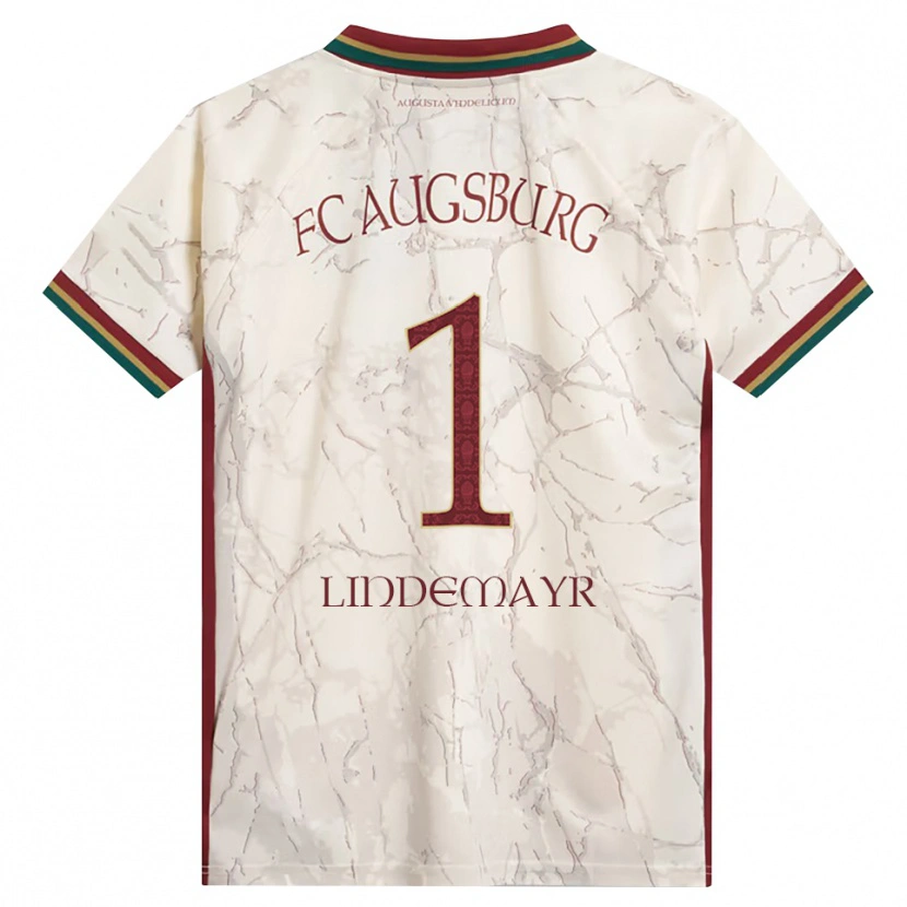 Danxen Mulher Camisola Lisa Lindemayr #1 Verde Arroz Branco Bordô Principal 2026/27 Camisa
