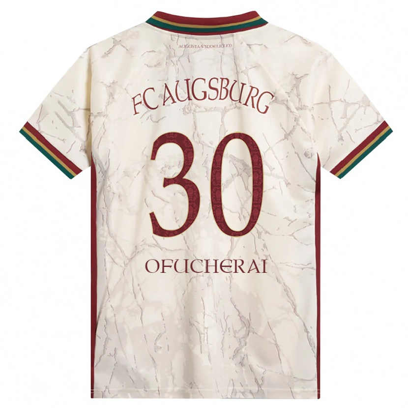 Danxen Mulher Camisola Isaac Ofucherai #30 Verde Arroz Branco Bordô Principal 2026/27 Camisa