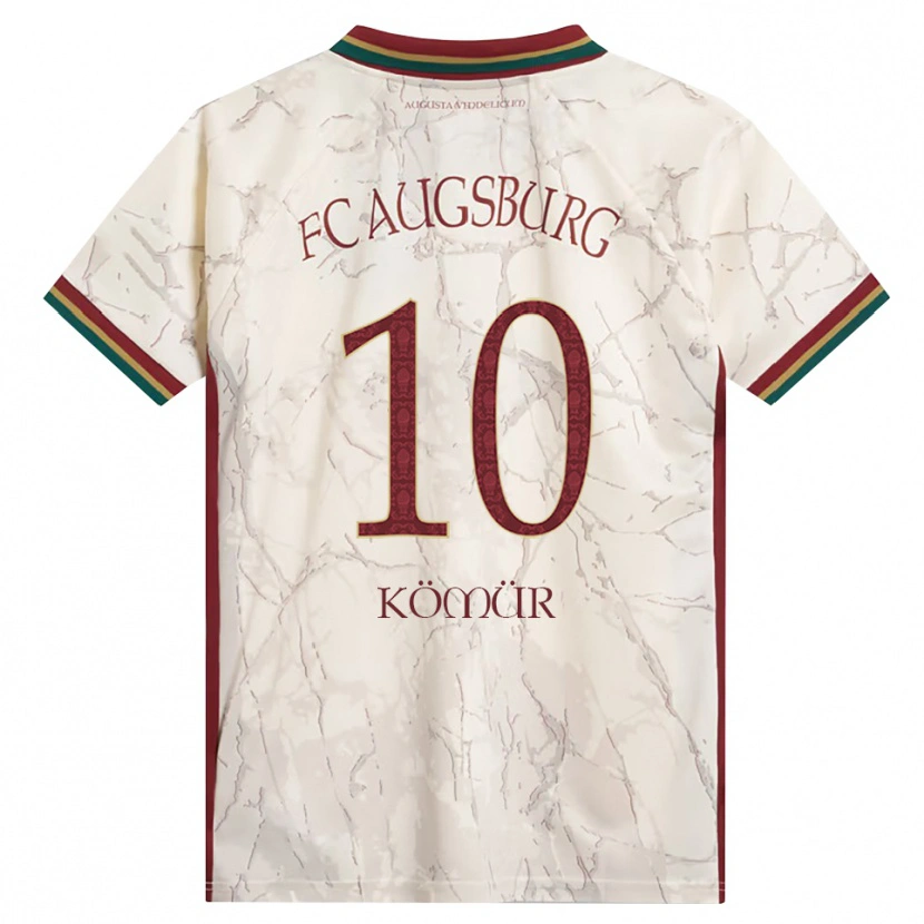 Danxen Mulher Camisola Mert Kömür #10 Verde Arroz Branco Bordô Principal 2026/27 Camisa