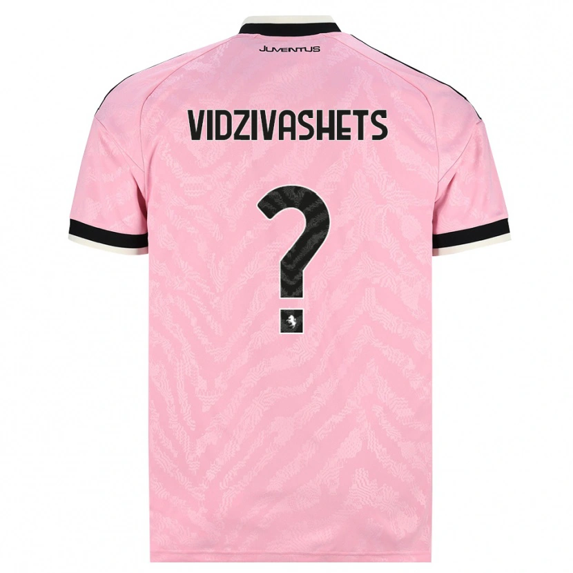 Danxen Mulher Camisola David Vidzivashets #0 Preto Rosa Alternativa 2026/27 Camisa