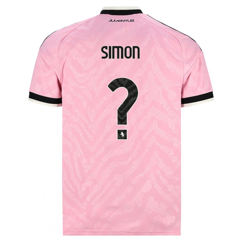 Danxen Mulher Camisola Bénédicte Simon #0 Preto Rosa Alternativa 2026/27 Camisa
