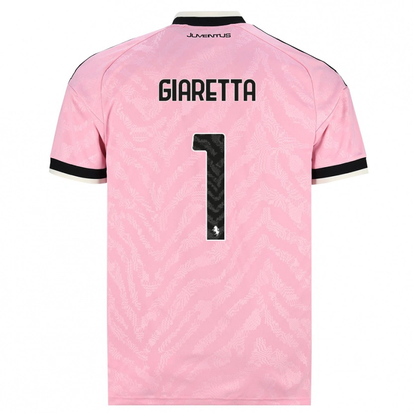 Danxen Mulher Camisola Emanuele Giaretta #1 Preto Rosa Alternativa 2026/27 Camisa