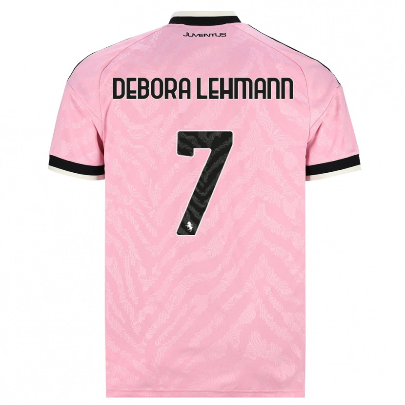 Danxen Mulher Camisola Alisha Debora Lehmann #7 Preto Rosa Alternativa 2026/27 Camisa
