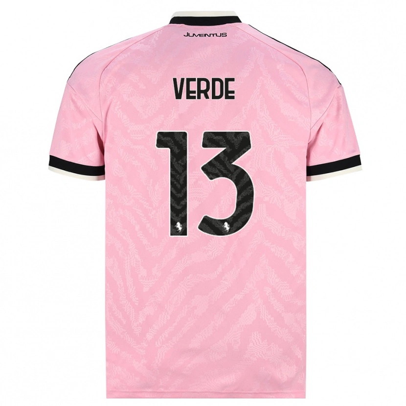 Danxen Mulher Camisola Francesco Verde #13 Preto Rosa Alternativa 2026/27 Camisa