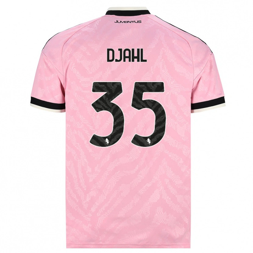 Danxen Mulher Camisola Rayan Djahl #35 Preto Rosa Alternativa 2026/27 Camisa