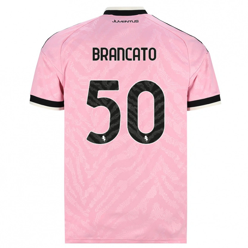 Danxen Mulher Camisola Alessandro Brancato #50 Preto Rosa Alternativa 2026/27 Camisa