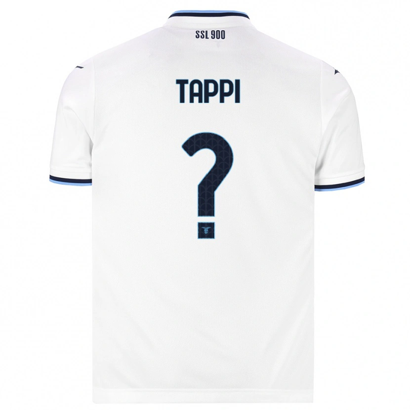 Danxen Mulher Camisola Gabriele Tappi #0 Branco Azul Marinho Alternativa 2026/27 Camisa