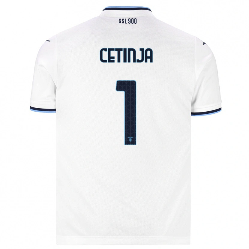 Danxen Mulher Camisola Sara Cetinja #1 Branco Azul Marinho Alternativa 2026/27 Camisa