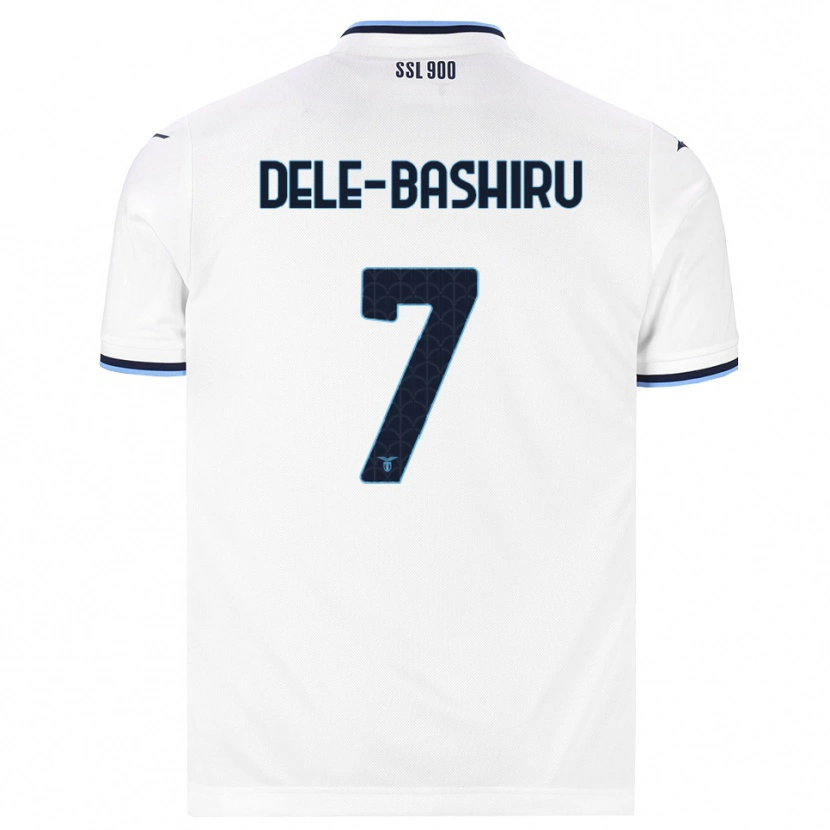 Danxen Mulher Camisola Fisayo Dele-Bashiru #7 Branco Azul Marinho Alternativa 2026/27 Camisa