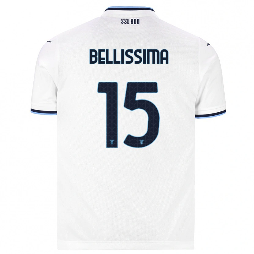 Danxen Mulher Camisola Renato Bellissima #15 Branco Azul Marinho Alternativa 2026/27 Camisa