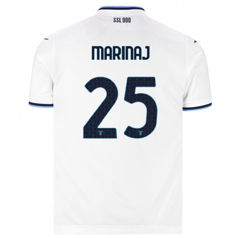 Danxen Mulher Camisola Kledi Marinaj #25 Branco Azul Marinho Alternativa 2026/27 Camisa