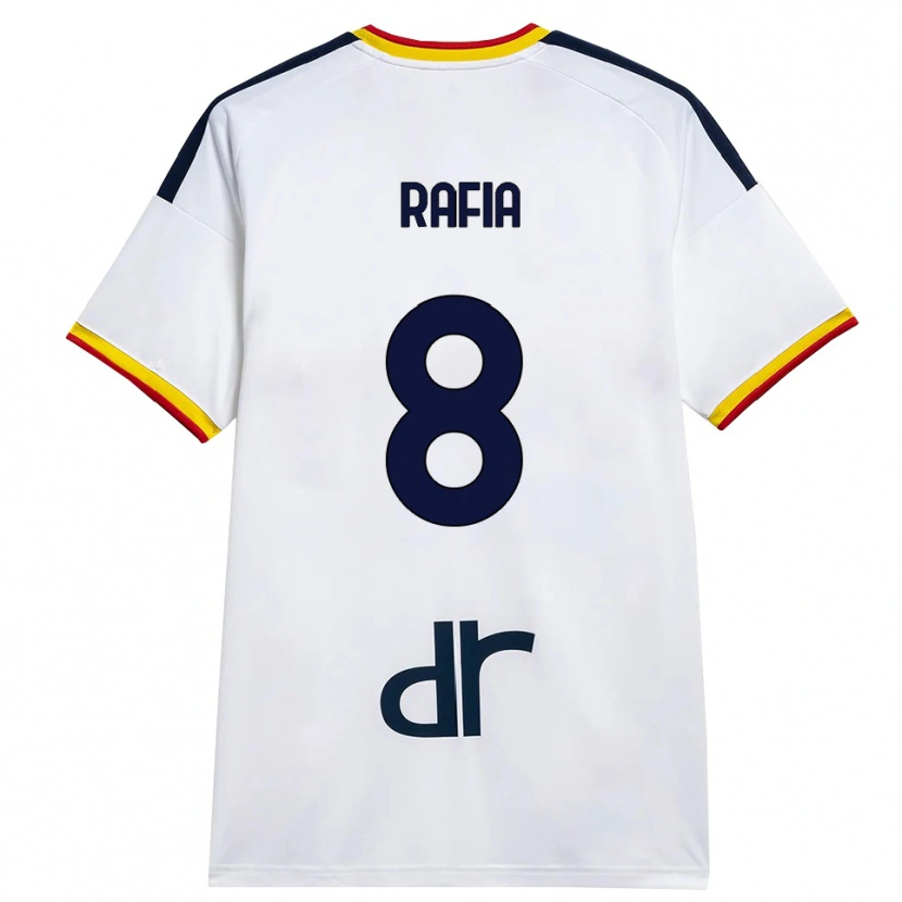 Danxen Mulher Camisola Hamza Rafia #8 Branco Amarelo Vermelho Alternativa 2026/27 Camisa