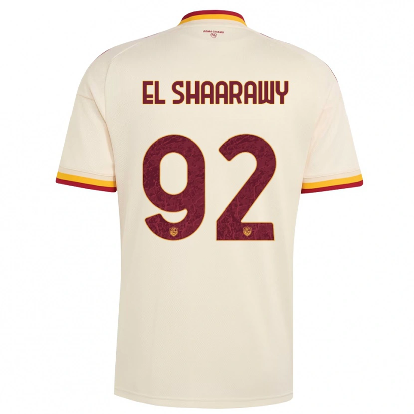 Danxen Mulher Camisola Stephan El Shaarawy #92 Champagne Vermelho Amarelo Alternativa 2026/27 Camisa