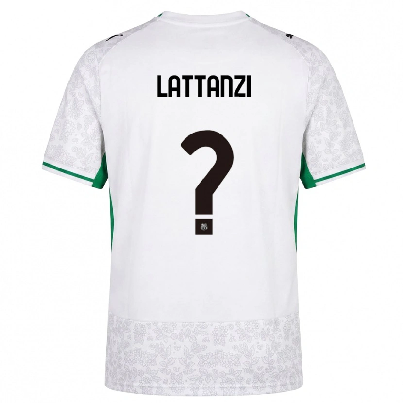Danxen Mulher Camisola Luca Lattanzi #0 Verde Preto Branco Alternativa 2026/27 Camisa