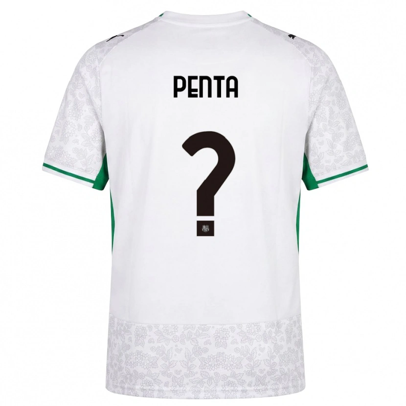 Danxen Mulher Camisola Mattia Penta #0 Verde Preto Branco Alternativa 2026/27 Camisa