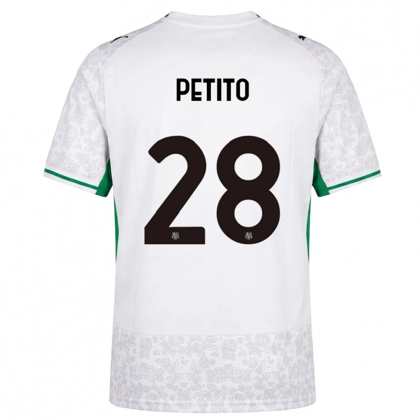 Danxen Mulher Camisola Christian Petito #28 Verde Preto Branco Alternativa 2026/27 Camisa