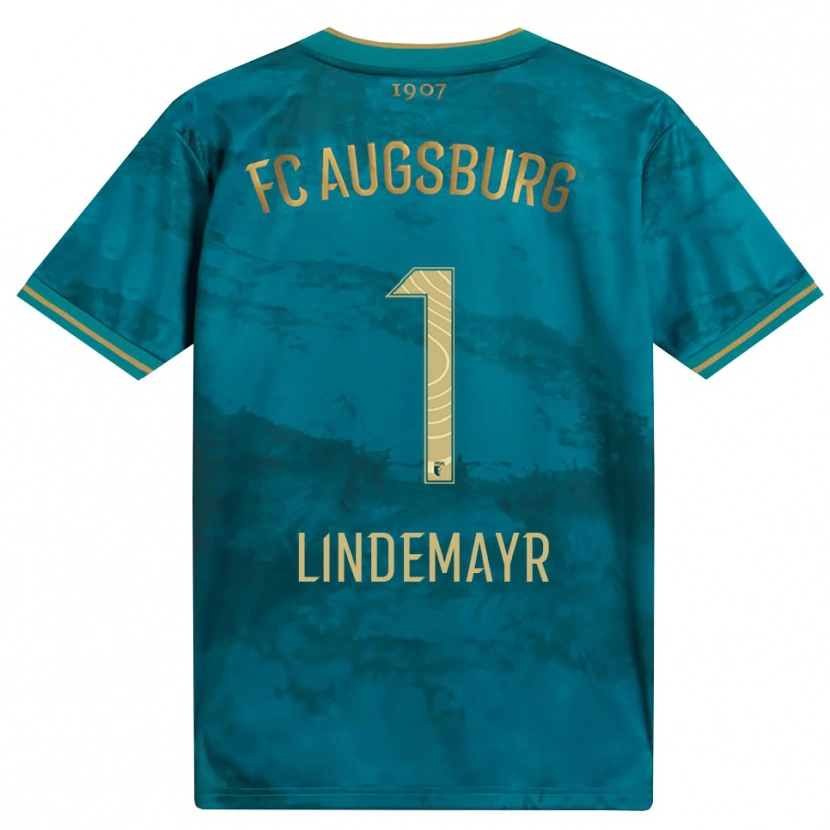 Danxen Mulher Camisola Lisa Lindemayr #1 Verde Marrom Alternativa 2026/27 Camisa