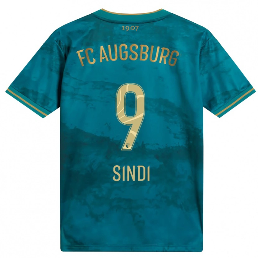 Danxen Mulher Camisola Sanest Sindi #9 Verde Marrom Alternativa 2026/27 Camisa