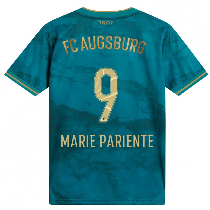 Danxen Mulher Camisola Sophia Marie Pariente #9 Verde Marrom Alternativa 2026/27 Camisa