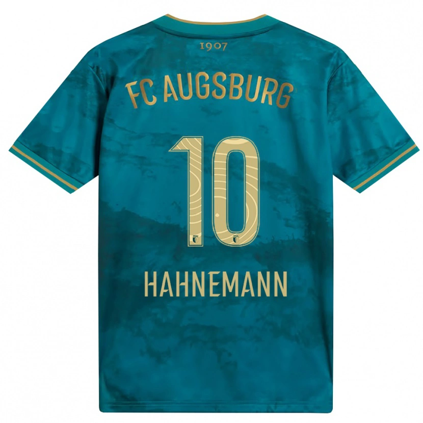 Danxen Mulher Camisola Jamy Hahnemann #10 Verde Marrom Alternativa 2026/27 Camisa
