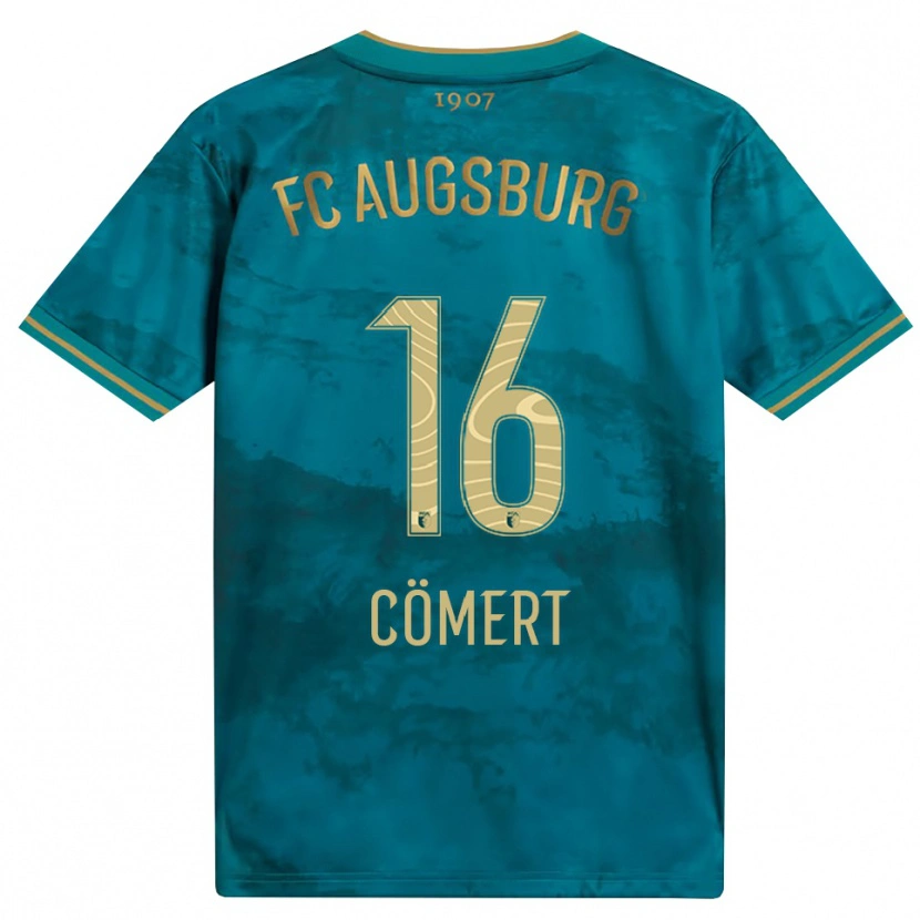 Danxen Mulher Camisola Devin Cömert #16 Verde Marrom Alternativa 2026/27 Camisa