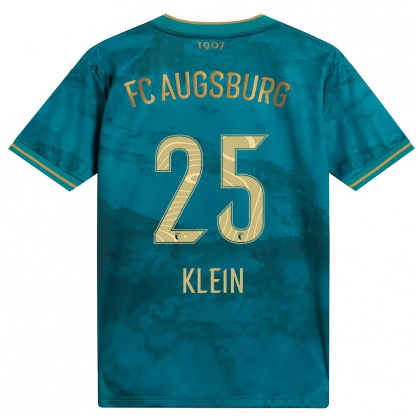 Danxen Mulher Camisola Daniel Klein #25 Verde Marrom Alternativa 2026/27 Camisa