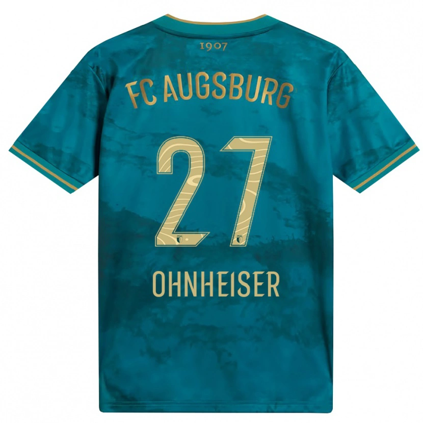 Danxen Mulher Camisola Nico Ohnheiser #27 Verde Marrom Alternativa 2026/27 Camisa