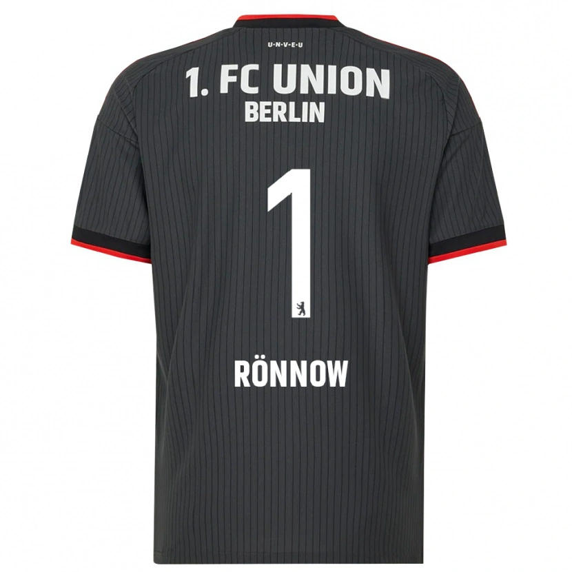 Danxen Mulher Camisola Frederik Rönnow #1 Preto Branco Vermelho Alternativa 2026/27 Camisa