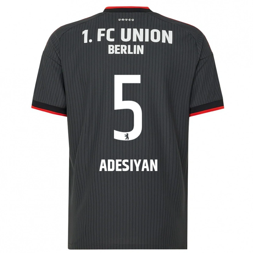 Danxen Mulher Camisola Olufemi Adesiyan #5 Preto Branco Vermelho Alternativa 2026/27 Camisa