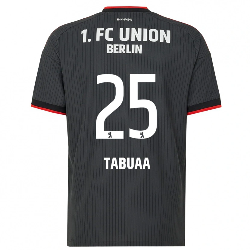 Danxen Mulher Camisola Stephen Tabuaa #25 Preto Branco Vermelho Alternativa 2026/27 Camisa