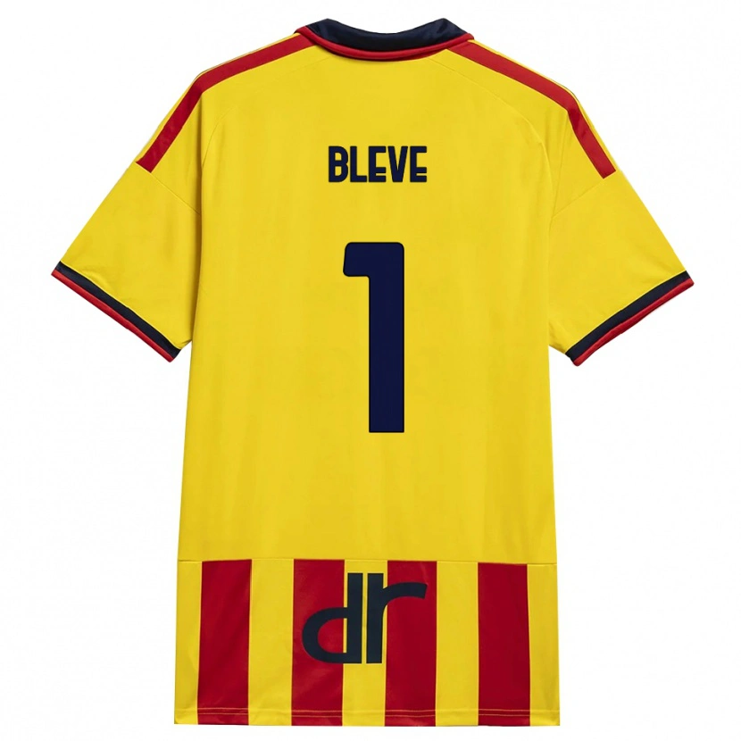 Danxen Mulher Camisola Marco Bleve #1 Amarelo Vermelho Principal 2026/27 Camisa