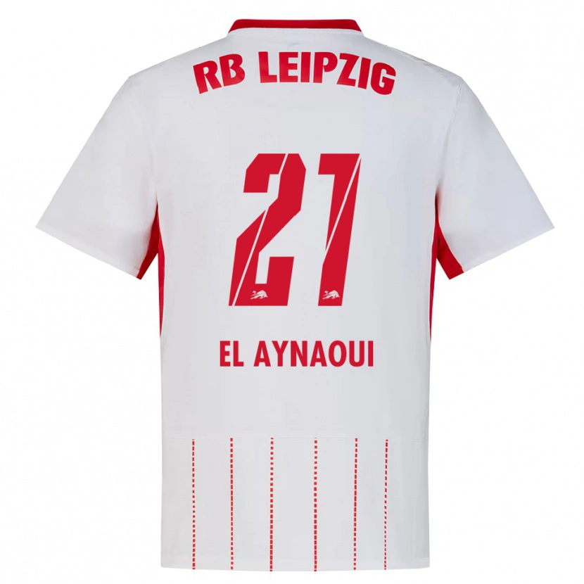 Danxen Criança Camisola Neil El Aynaoui #21 Vermelho Branco Amarelo Principal 2026/27 Camisa