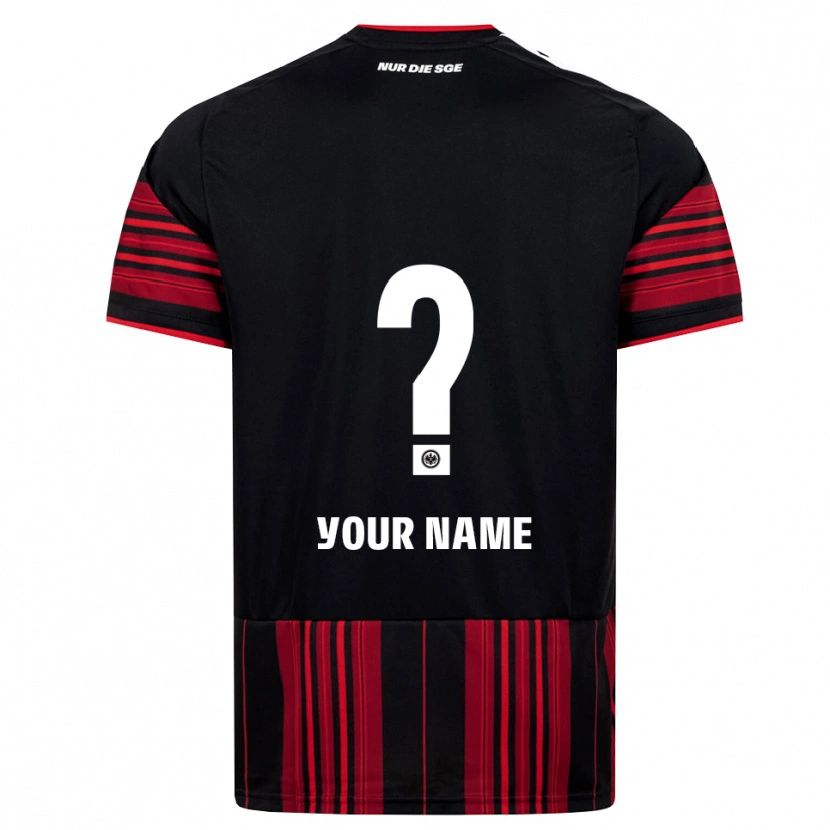 Danxen Criança Camisola Seu Nome #0 Preto Vermelho Branco Principal 2026/27 Camisa