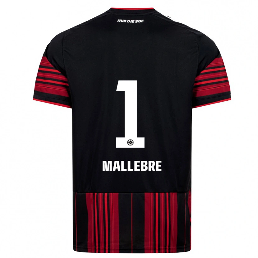 Danxen Criança Camisola Aaron Mallebre #1 Preto Vermelho Branco Principal 2026/27 Camisa
