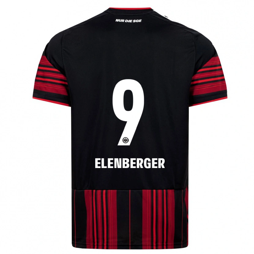 Danxen Criança Camisola Samuel Elenberger #9 Preto Vermelho Branco Principal 2026/27 Camisa