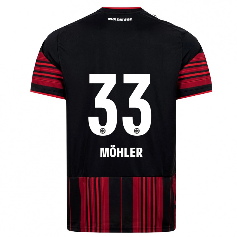 Danxen Criança Camisola Emil Möhler #33 Preto Vermelho Branco Principal 2026/27 Camisa