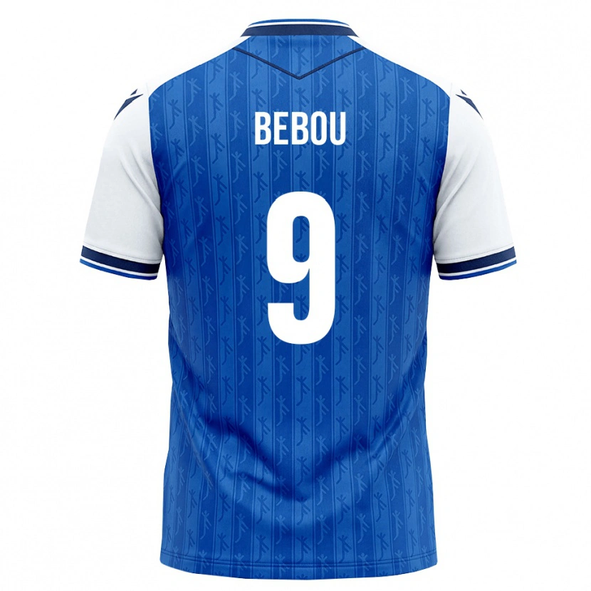 Danxen Criança Camisola Ihlas Bebou #9 Azul Real Branco Principal 2026/27 Camisa
