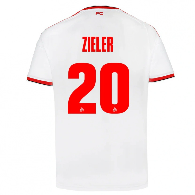 Danxen Criança Camisola Ron-Robert Zieler #20 Branco Vermelho Preto Principal 2026/27 Camisa