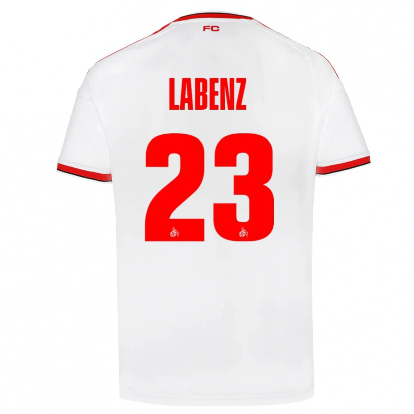 Danxen Criança Camisola Luiz Labenz #23 Branco Vermelho Preto Principal 2026/27 Camisa