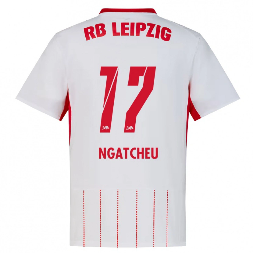 Danxen Criança Camisola Yohan Ngatcheu #17 Vermelho Branco Amarelo Principal 2026/27 Camisa