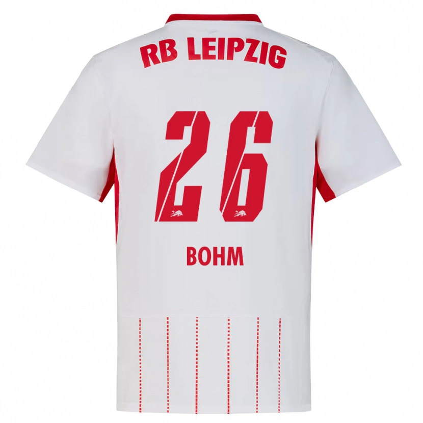Danxen Criança Camisola Pepe Böhm #26 Vermelho Branco Amarelo Principal 2026/27 Camisa