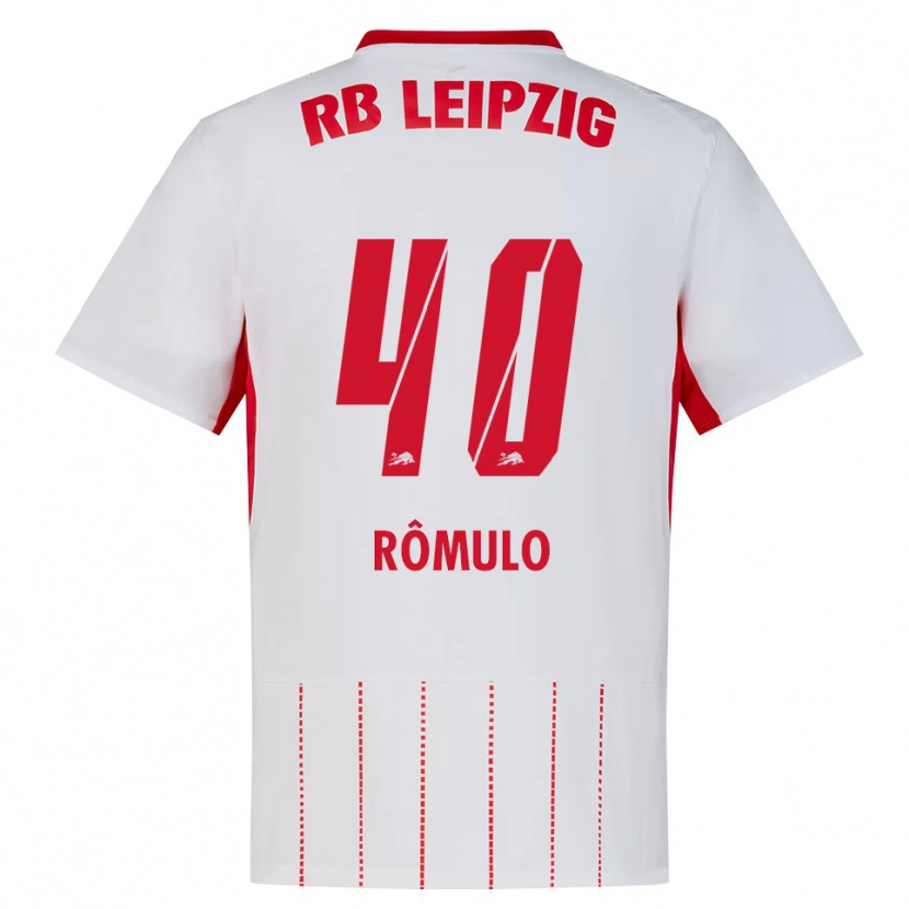 Danxen Criança Camisola Rômulo José Cardoso Da Cruz #40 Vermelho Branco Amarelo Principal 2026/27 Camisa