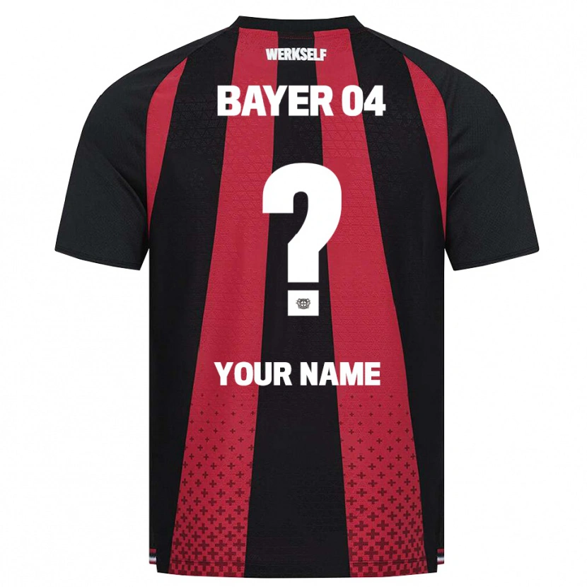 Danxen Criança Camisola Seu Nome #0 Preto Branco Vermelho Principal 2026/27 Camisa