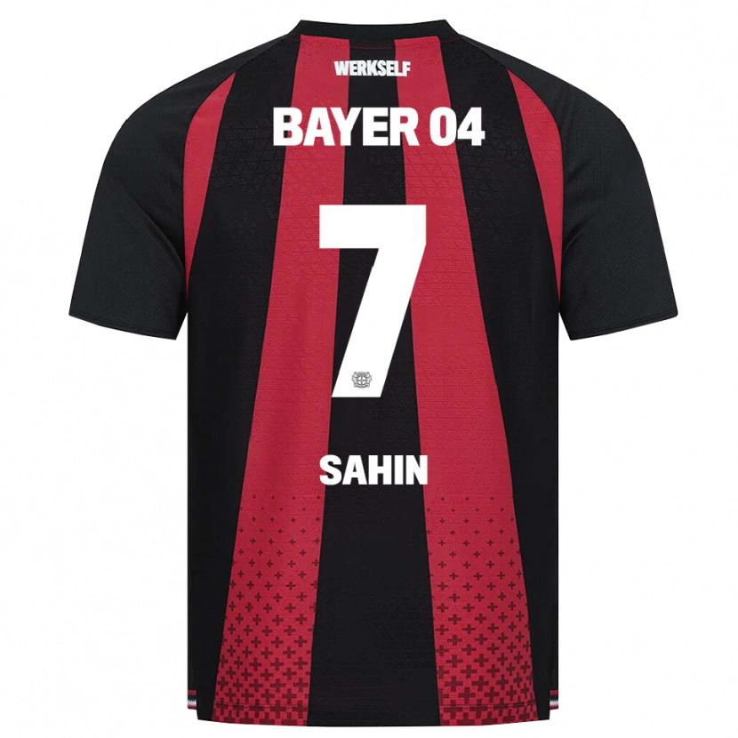 Danxen Criança Camisola Batuhan Sahin #7 Preto Branco Vermelho Principal 2026/27 Camisa