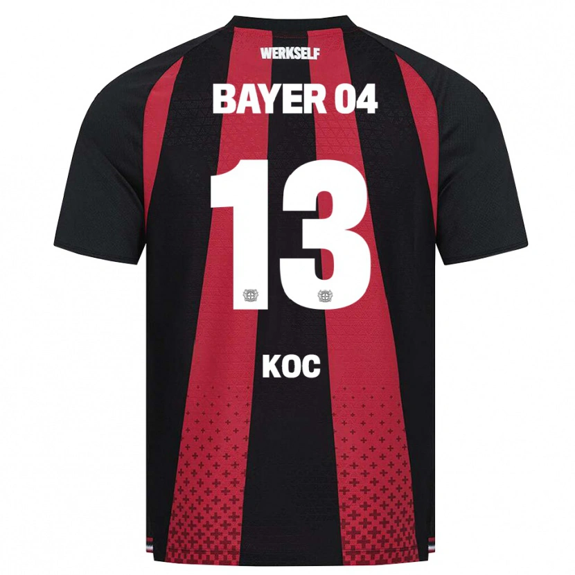 Danxen Criança Camisola Halil Koç #13 Preto Branco Vermelho Principal 2026/27 Camisa