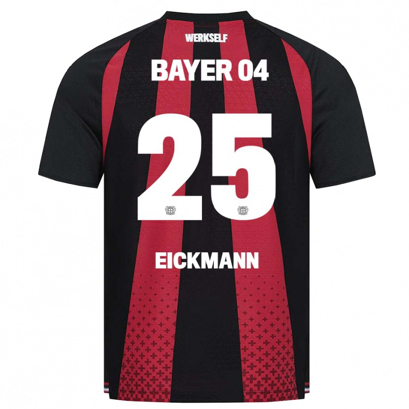 Danxen Criança Camisola Mia Eickmann #25 Preto Branco Vermelho Principal 2026/27 Camisa