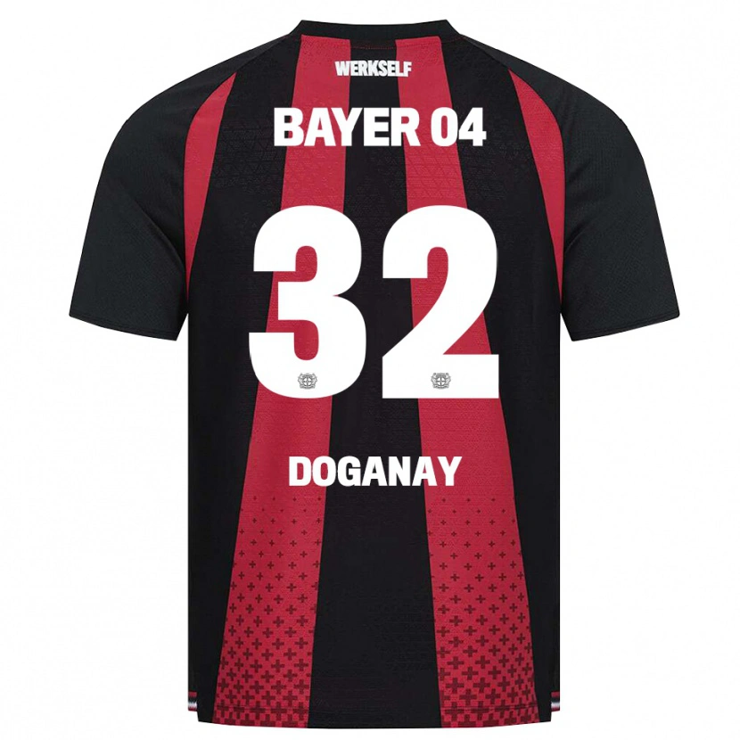 Danxen Criança Camisola Kenan Doganay #32 Preto Branco Vermelho Principal 2026/27 Camisa