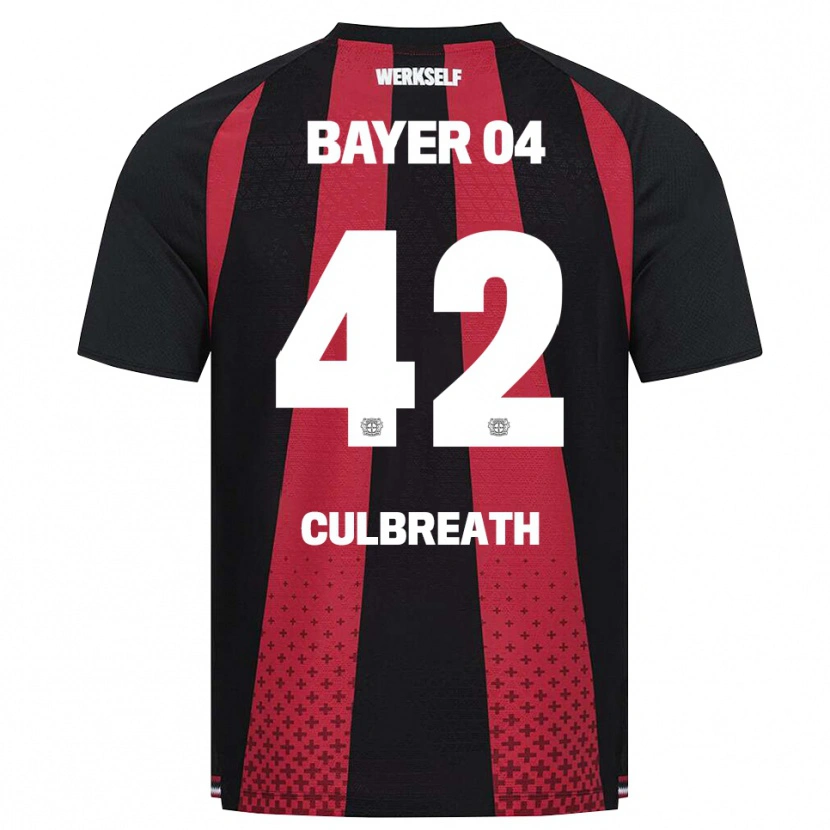 Danxen Criança Camisola Montrell Culbreath #42 Preto Branco Vermelho Principal 2026/27 Camisa
