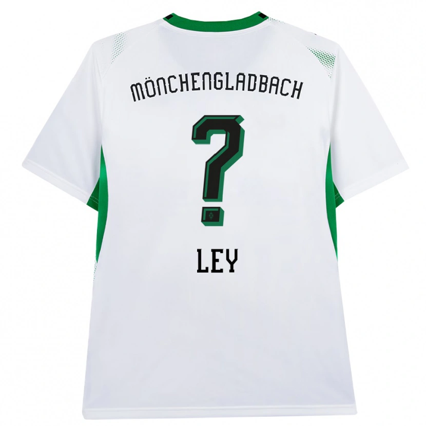 Danxen Criança Camisola Marlon Ley #0 Branco Verde Preto Principal 2026/27 Camisa